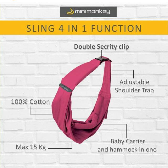 gendongan mini monkey