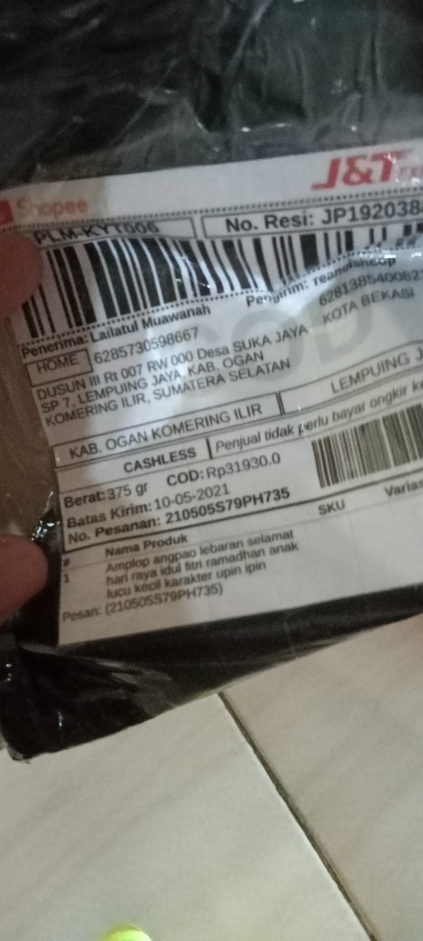 Amplop Angpao Lebaran Selamat Hari Raya Idul Fitri Ramadhan Anak Lucu Kecil Karakter Upin Ipin