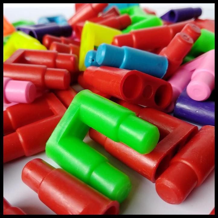 LEGO INDONESIA ROKET BESAR MAINAN EDUKATIF JADUL 90AN BONGKAR PASANG