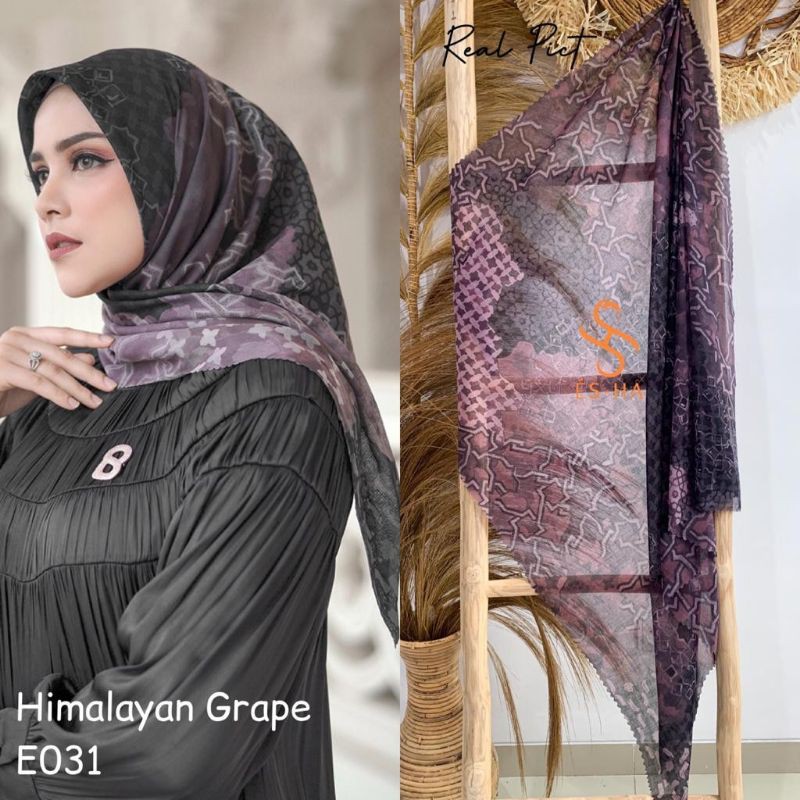 COD HIJAB DENAY KW MOTIF SEGIEMPAT TERBARU / VOAL PREMIUM MOTIF ZEBRA