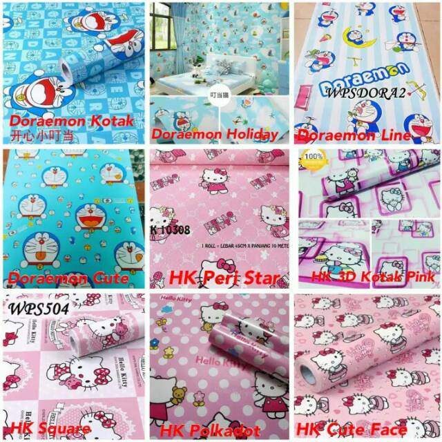  Paling  Bagus  10 Wallpaper Dinding Karakter Hello Kitty 