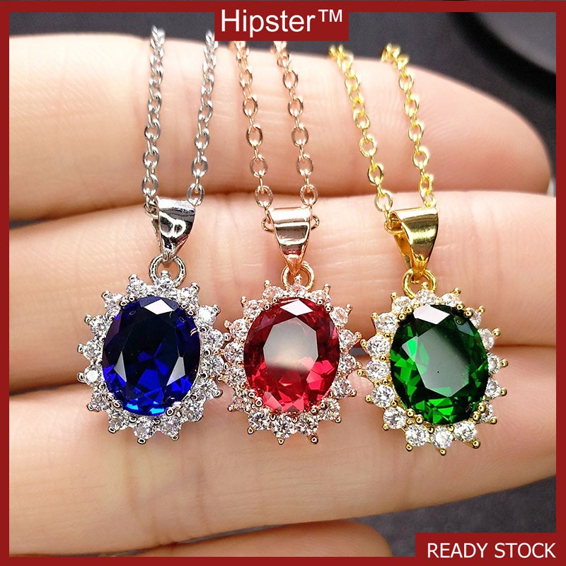 Classic Hot Sale Fashion and Fully-Jewelled Light Luxury Natural Emerald SUNFLOWER Pendant Necklace