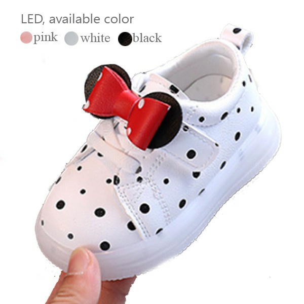 Qeede_Store SEPATU ANAK PEREMPUAN CHIZY LAMPU LED SIZE 21-30 USIA ANTARA 1-4 TAHUN 4.9