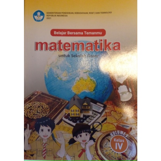 

Buku Kurikulum Merdeka Matematika Volume 1 Kls 4