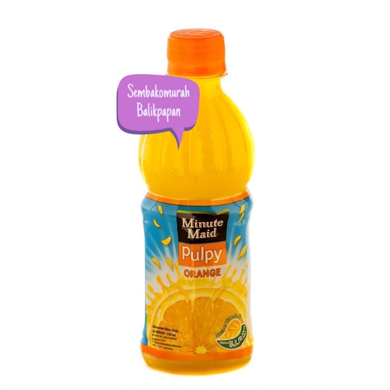 

PULPY MINUTE MAID ORANGE 300ML 1 DUS ISI 12