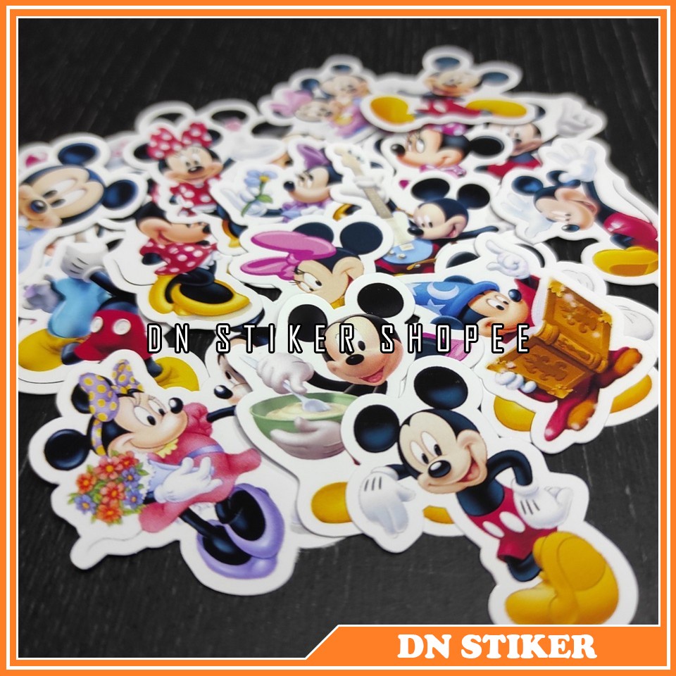 

stiker mickey mouse Stiker kertas karakter mickey mini mouse disney 21pcs sticker accesoris disney