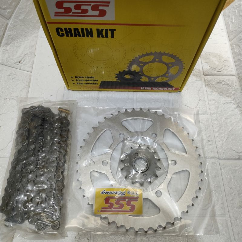 Gear ninja z250 fi Gear Gir Set SSS Ninja 250 Fi Z250 Fi Original Merek SSS gear seat ninja z250fi
