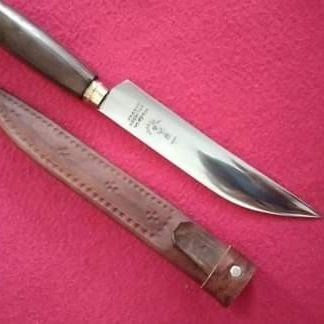 Pisau Seset Kulit - Kerajinan Pisau Seset Cap Garpu Lokal - Vivistecolection