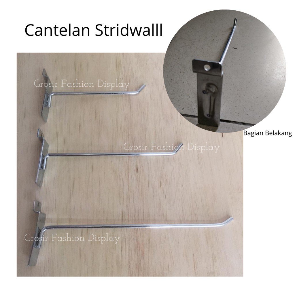 Cantelan Striwall Cantolan Papan Stridwall Single Hook Strid Wall Besi - BH