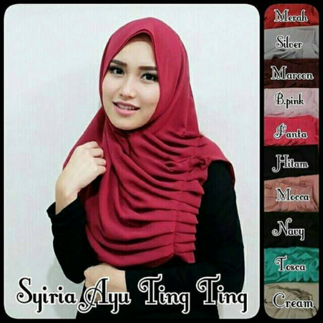 Syiria ayu ting ting, Grosir jilbab, Grosir kerudung