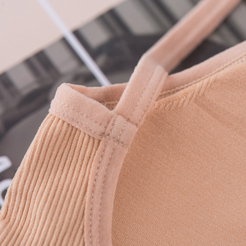 3SP | UW18 Bra Sport Push Up Gaya Korea Elastis Untuk Wanita Bra Bralette Push Up V-Neck Korea Tanpa Kawat