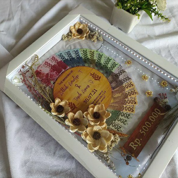 mahar akrilik transparan