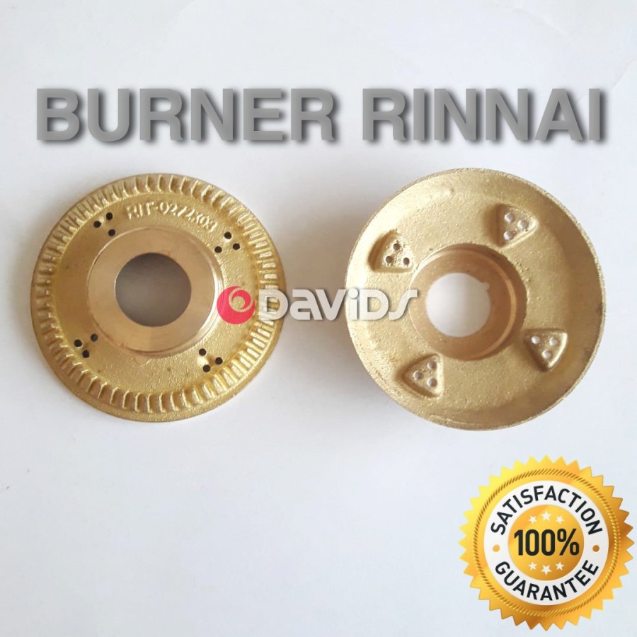 Burner kompor gas rinnai kuningan