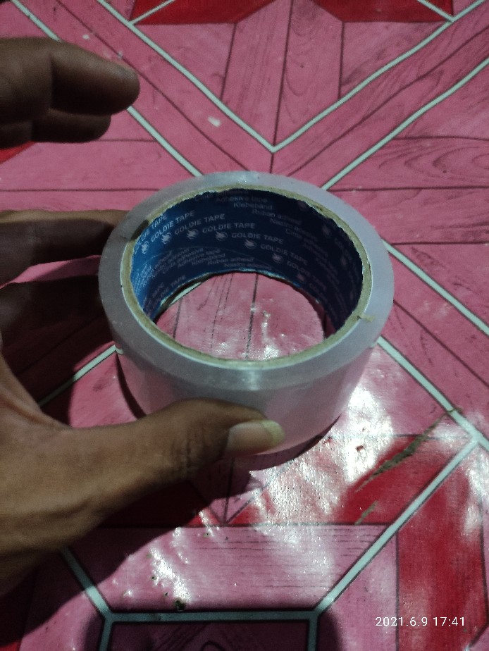 Dispenser Tape Cutter Besi / Pemotong Lakban 2 Tajam Dan Elastis, Promo ! !
