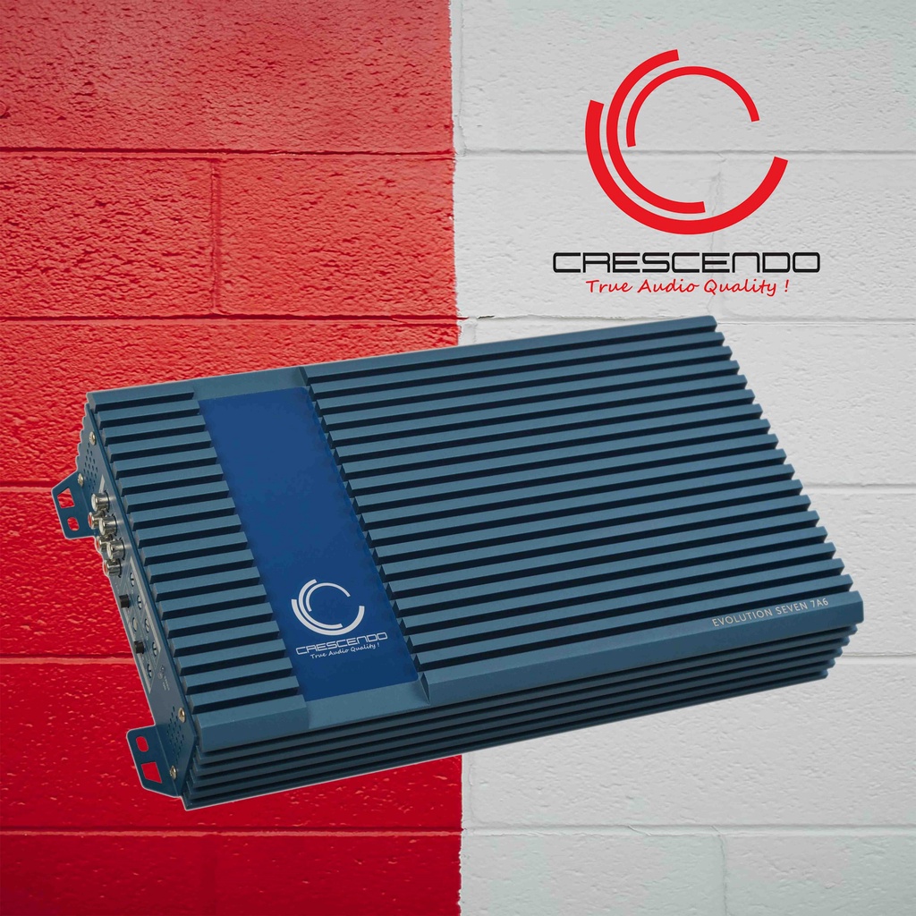 Crescendo Evolution 7A6 Power Amplifier 6-Channel Mono Stereo Sound Quality