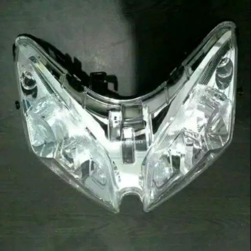 reflektor lampu depan vario 110 cw karbu