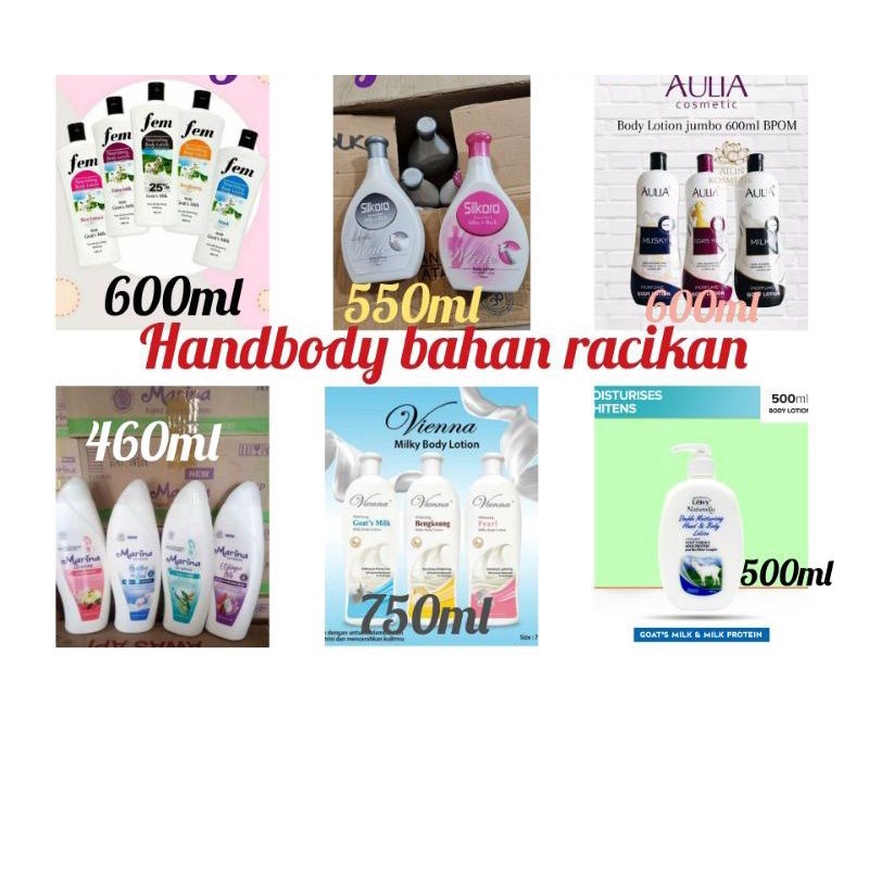 HANDBODY/HB JUMBO UKURAN VIENNA/FEM/LEIVY/SILKORO/MARINA/AULIA
