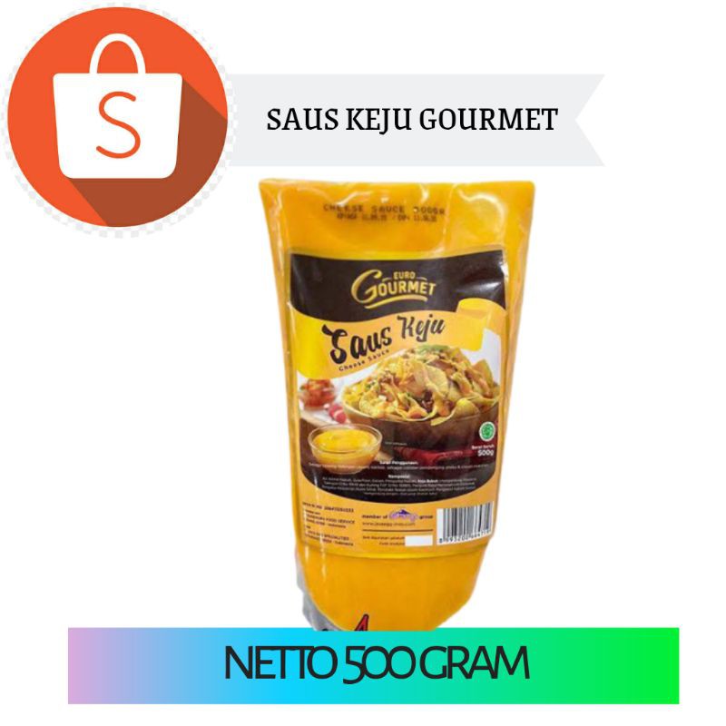 

saus keju gourmet 500 gram