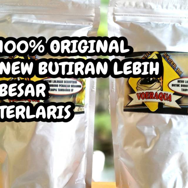 VOERAQUA loloh burung voer aqua original