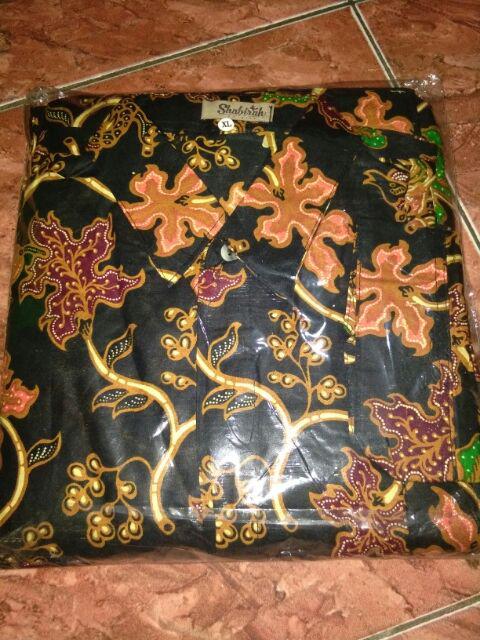 Ms Sarimbit Gamis Batik Bumil/busui Katun Sogan Marsya Couple