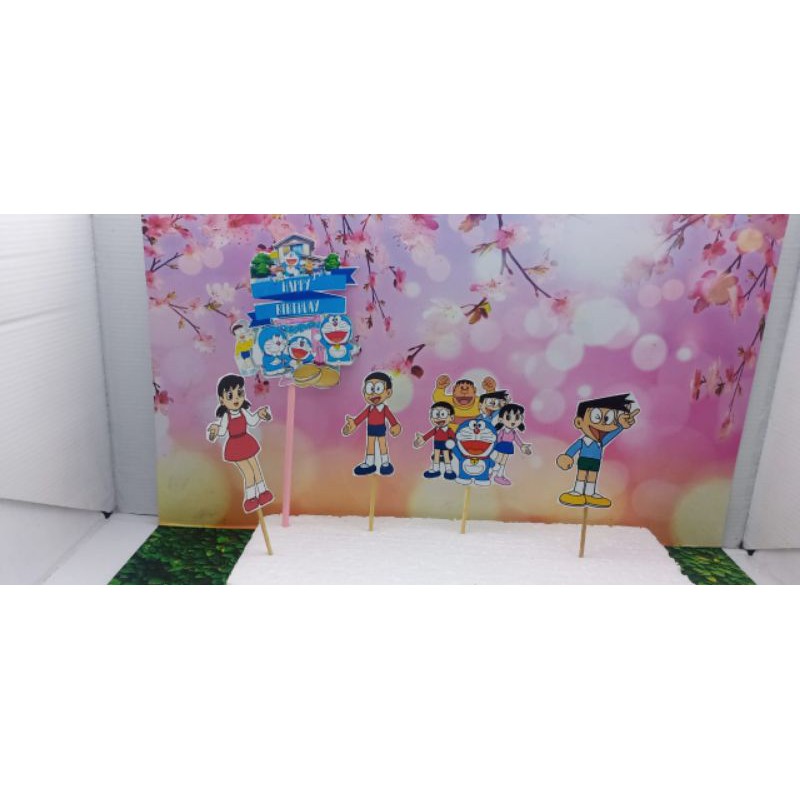 Topper cake doraemon