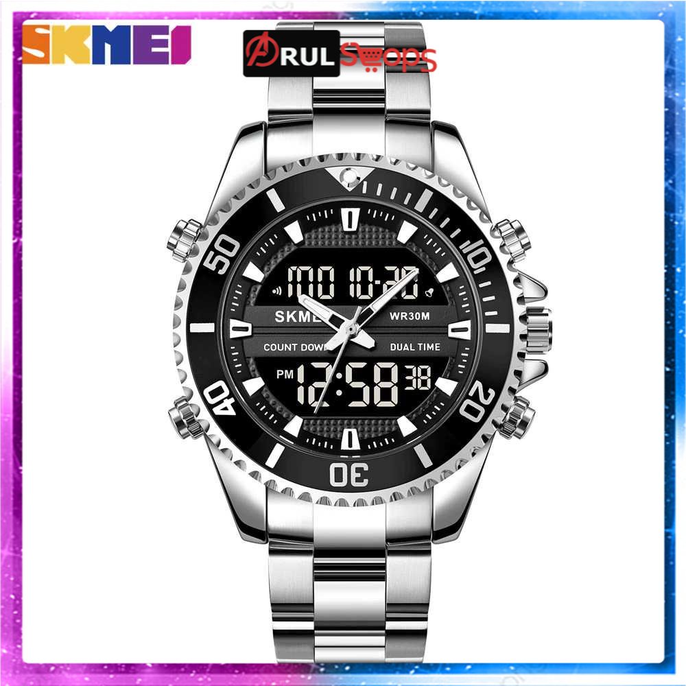 ARS - SKMEI Jam Tangan Pria Stainless Steel Wristwatch - 1850