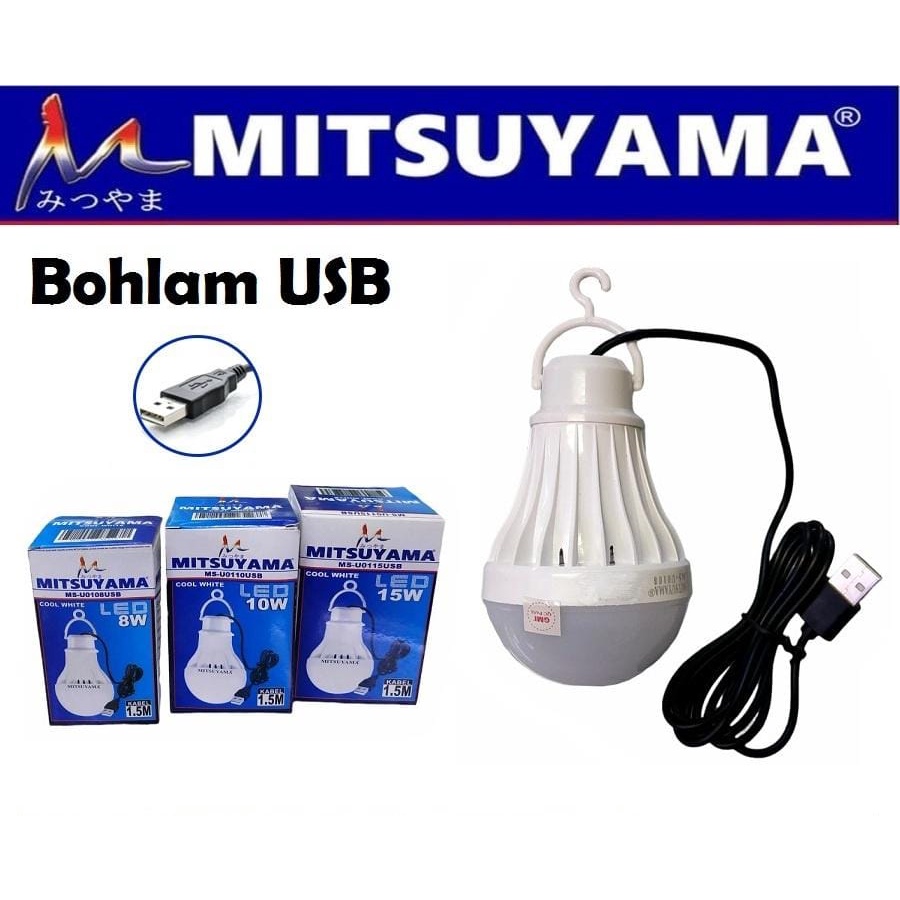 Bohlam Lampu USB 5 Watt/10 Watt/15 Watt Lampu darurat USB Lampu Emergency