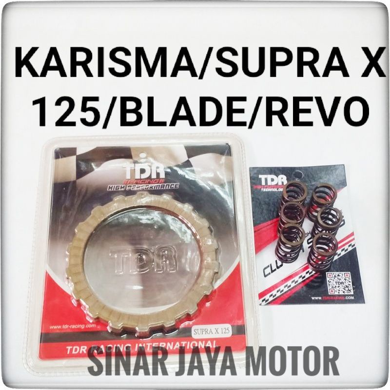 KAMPAS KOPLING PER KOPLING TDR SUPRA X 125 KHARISMA  PAKET