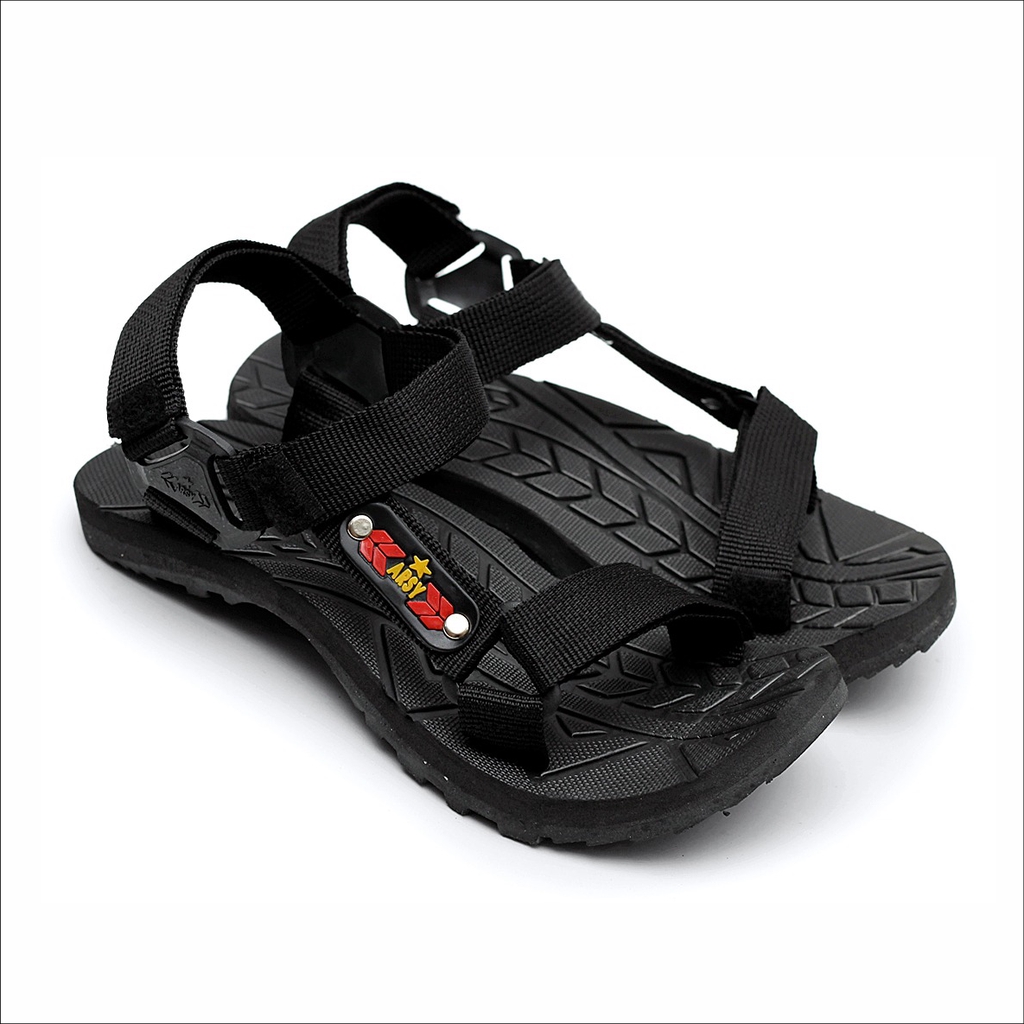 ARSY sport  Sandal  Gunung Sandal  Pria  Hitam Shopee 