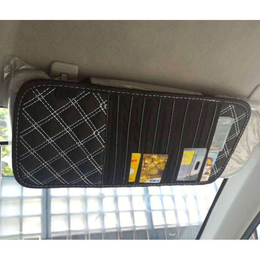 Tempat Kaset / CD / DVD Mobil di Sun Visor Model Exclusive