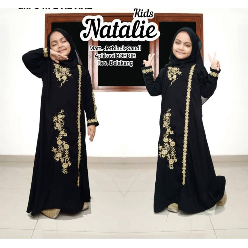 Abaya Anak Set Shafa Free Pashmina Abaya Couple Ibu Dan Anak Gamis Abaya Couple Abaya Couple Pasanga