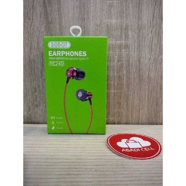 EARPHONES ROBOT RE240