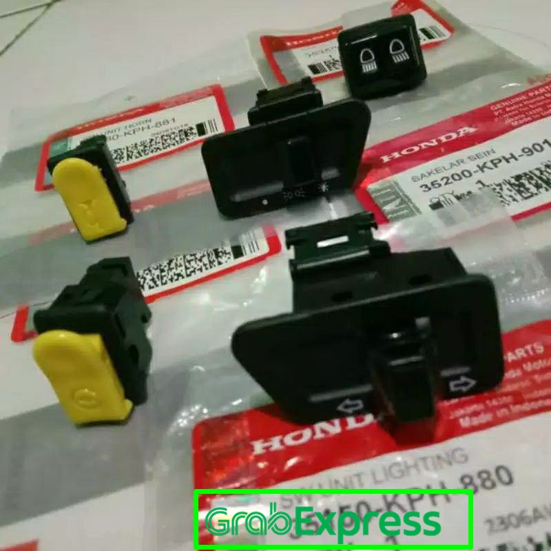 Saklar set Honda Beat Karbu / Vario Karbu / Fit New /