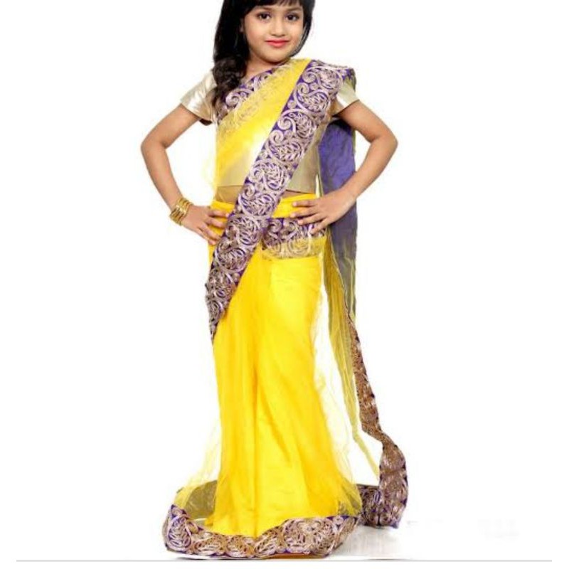 Sari/saree anak india. Termurah sari anak siap pakai/ready maid. Original import
