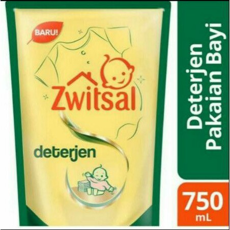 Zwitsal Baby Fabric Detergent 750ml / Sabun Cuci Pakaian Bayi / Sabun Cuci Baju Bayi