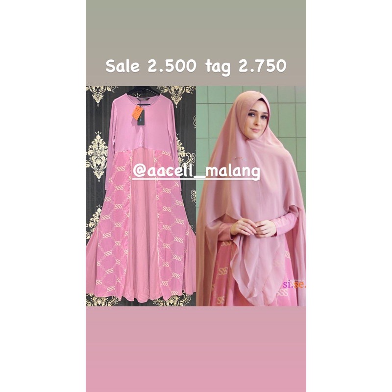 Sisesa Dress ceruti limited cantik preloved