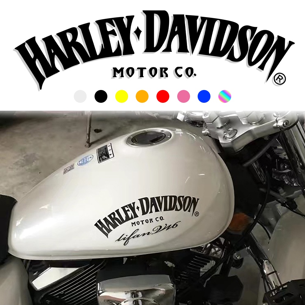 Stiker Tulisan Harley 883 Reflektif Untuk Motor