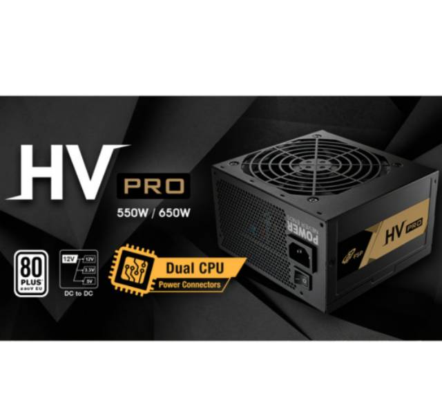 PSU FSP HV PRO 550W 85 Plus power supply