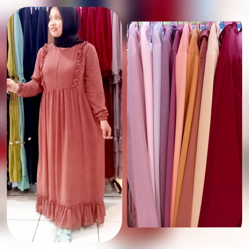 Gamis ceruti remaja