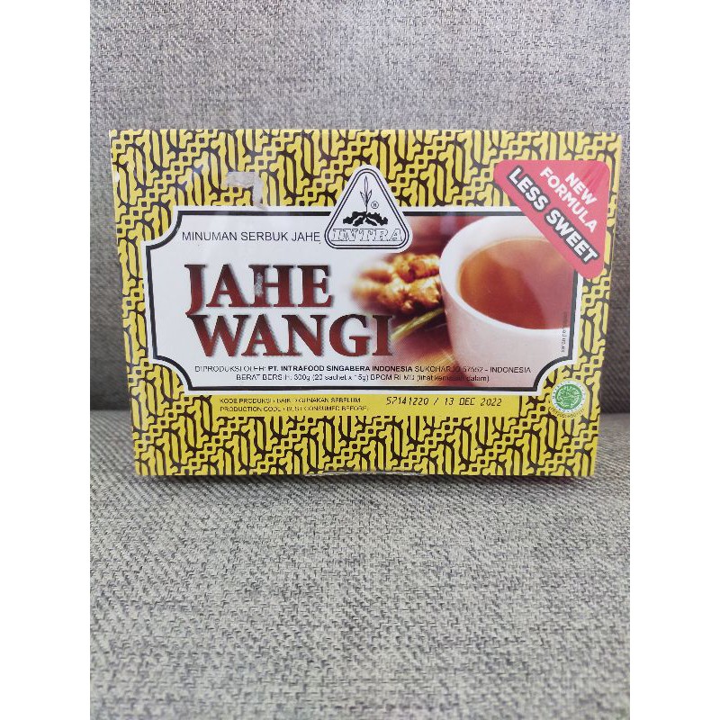 

Minuman serbuk jahe wangi isi 20 sachet