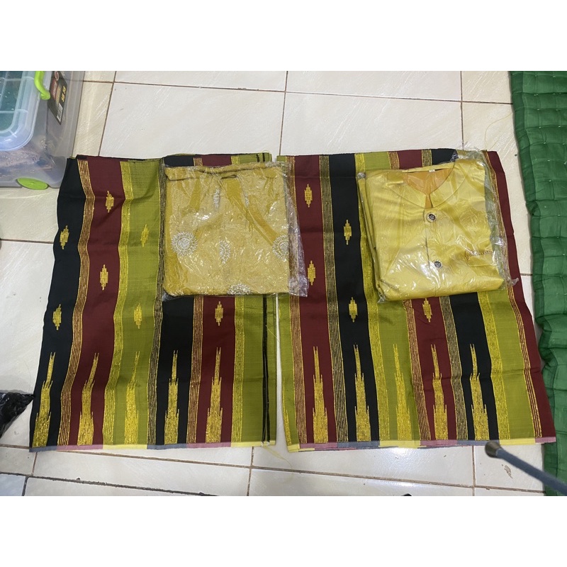set lengkap baju bodo dan jas tutup