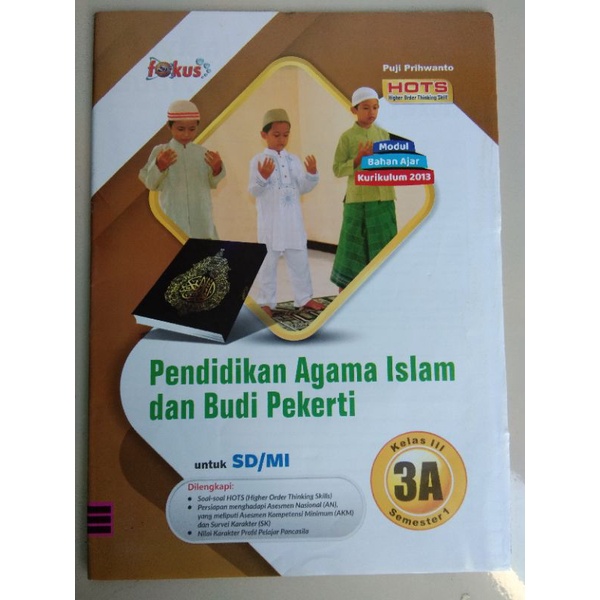 LKS Fokus Agama Islam kls 3