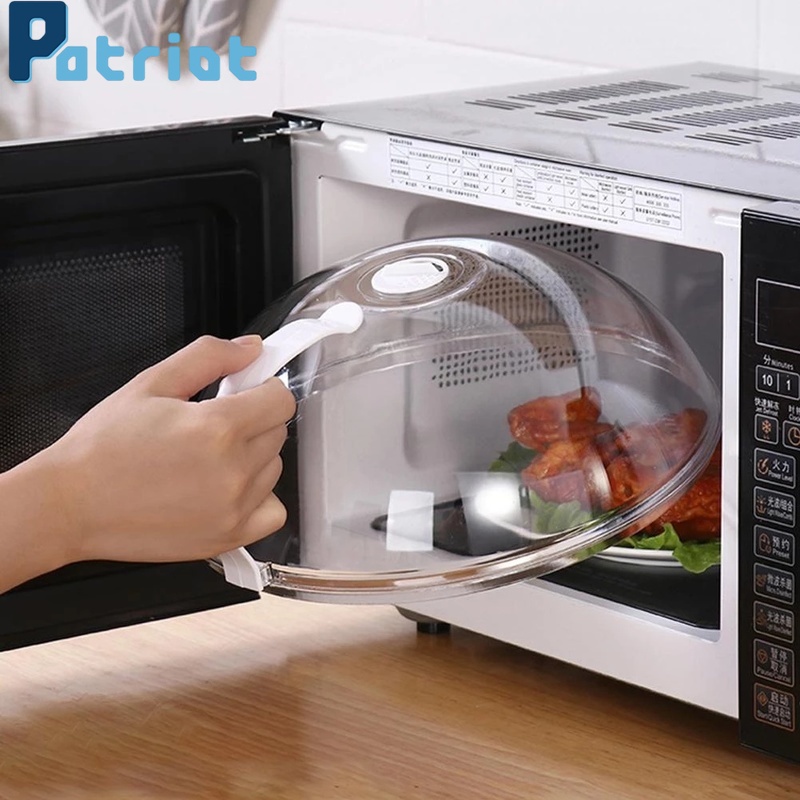 1pc Heat Resistant Anti-Splash Plastic Special Food Cover For Microwave