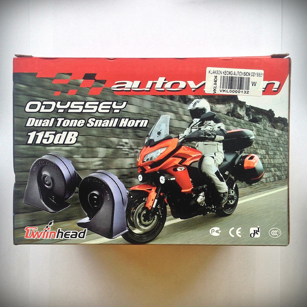 Klakson Bel Motor Mobil Keong Autovision Odyssey 115dB 12 Volt