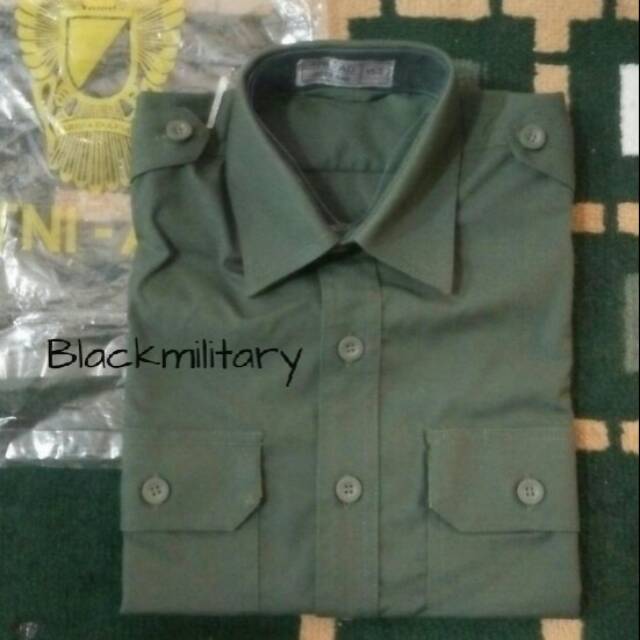 BAJU PDH TNI AD / KEMEJA TNI / BAJU PDH TNI KRAH BERDIRI