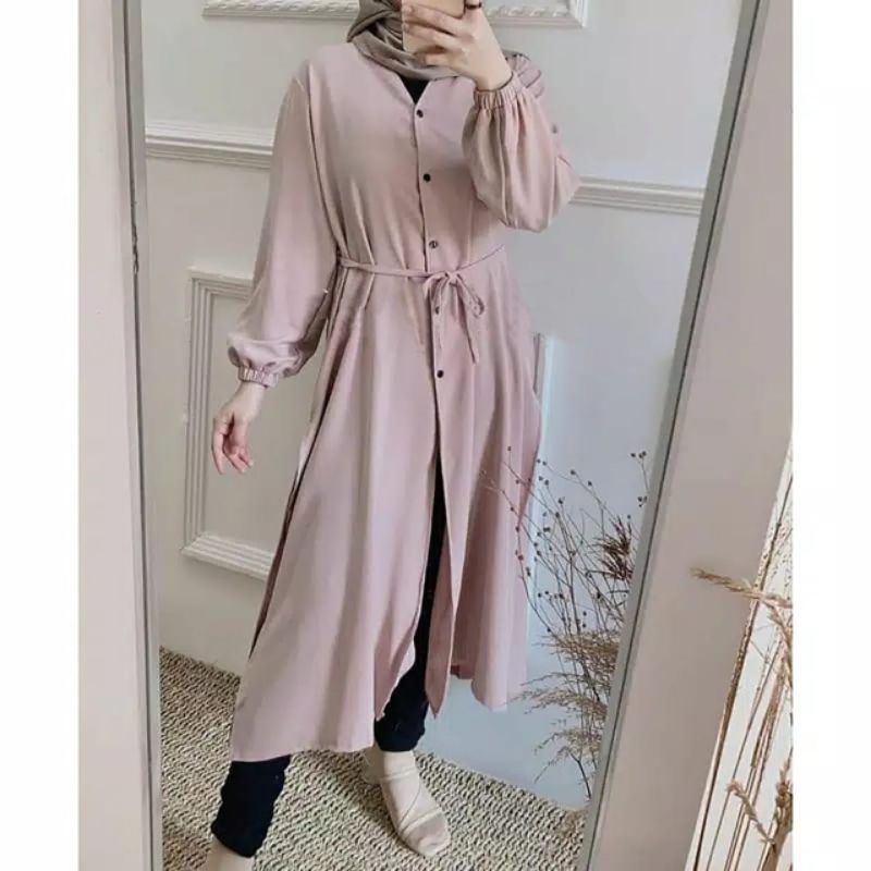 Tunik wolfis tali pinggang