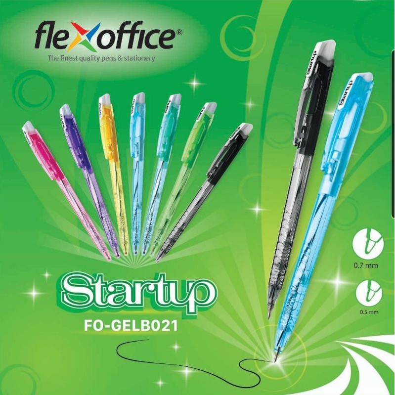 

Ballpoint | Pulpen | Pen Flexoffice Gel B021 0.7 STARTUP