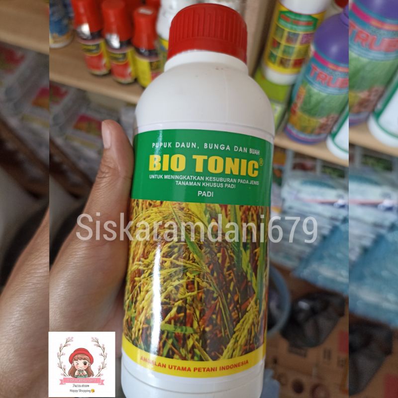 PUPUK CAIR BIO TONIC 500ML KHUSUS PADI PERANGSANG PERTUMBUHAN DAN MENINGKATKAN KESUBURAN TANAMAN PAD