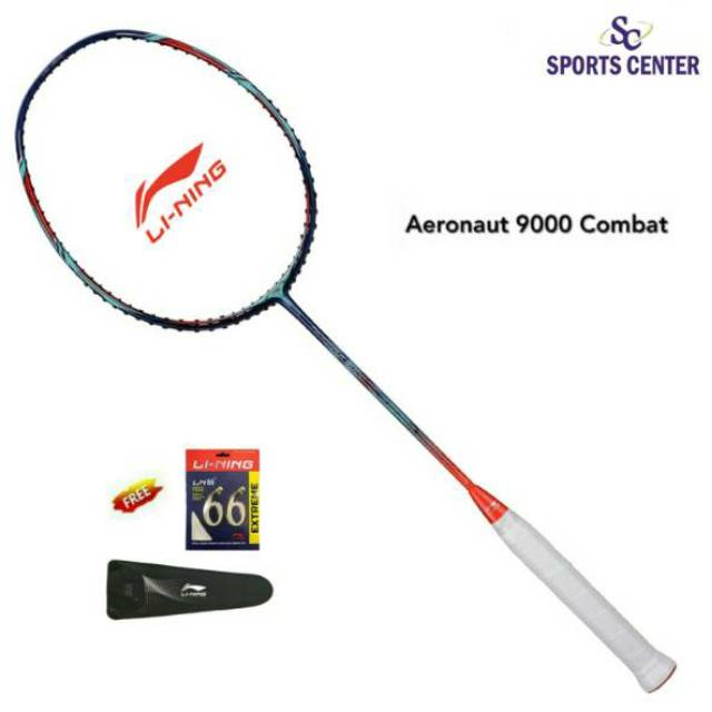 New Raket Badminton Lining Aeronaut 9000c 9000 Combat 9000 C Shopee Indonesia