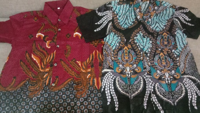 Kemeja Batik Anak - Batik Anak - Baju Batik Anak Laki Laki Umur 2-12 Tahun Hem Batik Anak Pendek